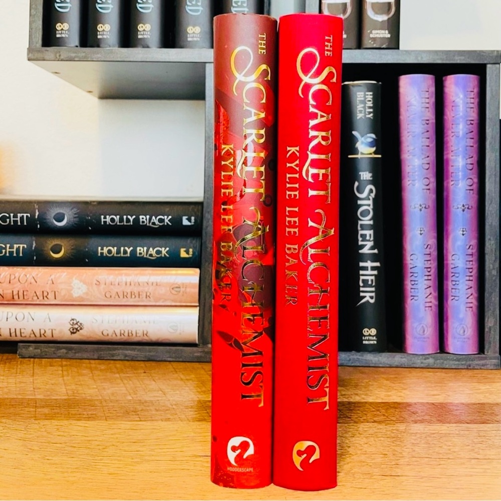 Fairyloot Exclusive Signed Edition The Scarlet Alchemist by Kylie Lee Baker